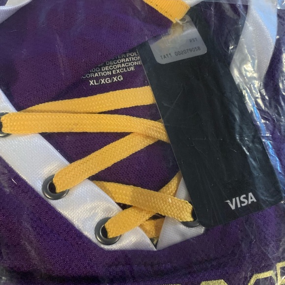 NFL Minnesota Vikings woman’s Jersey ( Extra large) sexy laced up New with tags - Picture 2 of 9